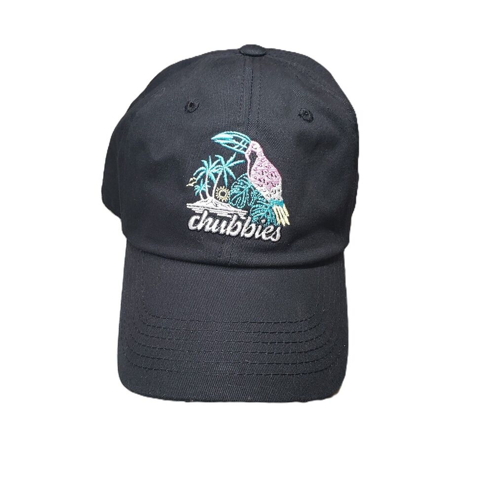 Chubbies The Toucan Strapback Dad‎ Hat Navy Blue